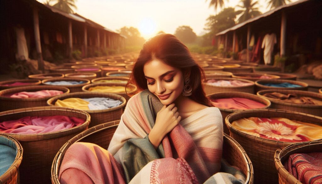 Embracing Sustainable Fashion with Bagru Sarees