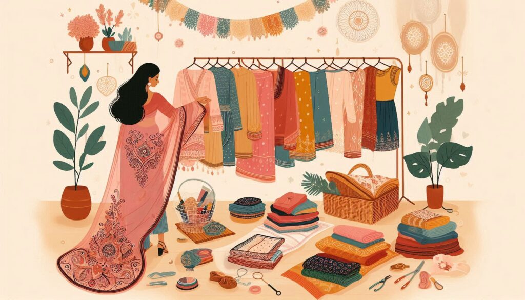 Bagru Sarees in Popular Culture and Media