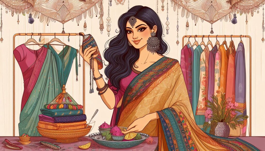 How to Match Saree Colors to Your Skin Tone