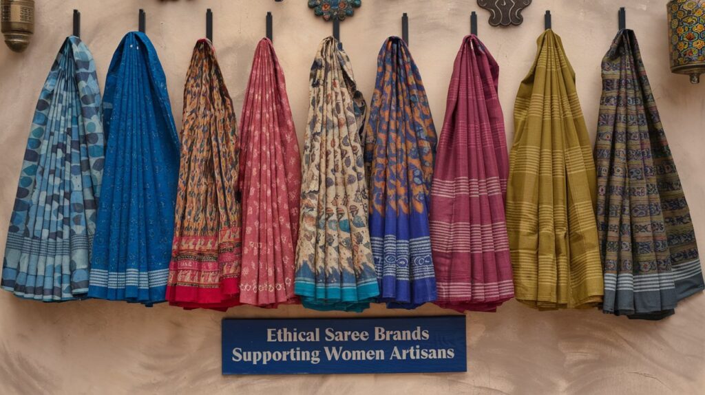 Ethical Saree Brands Supporting Women Artisans