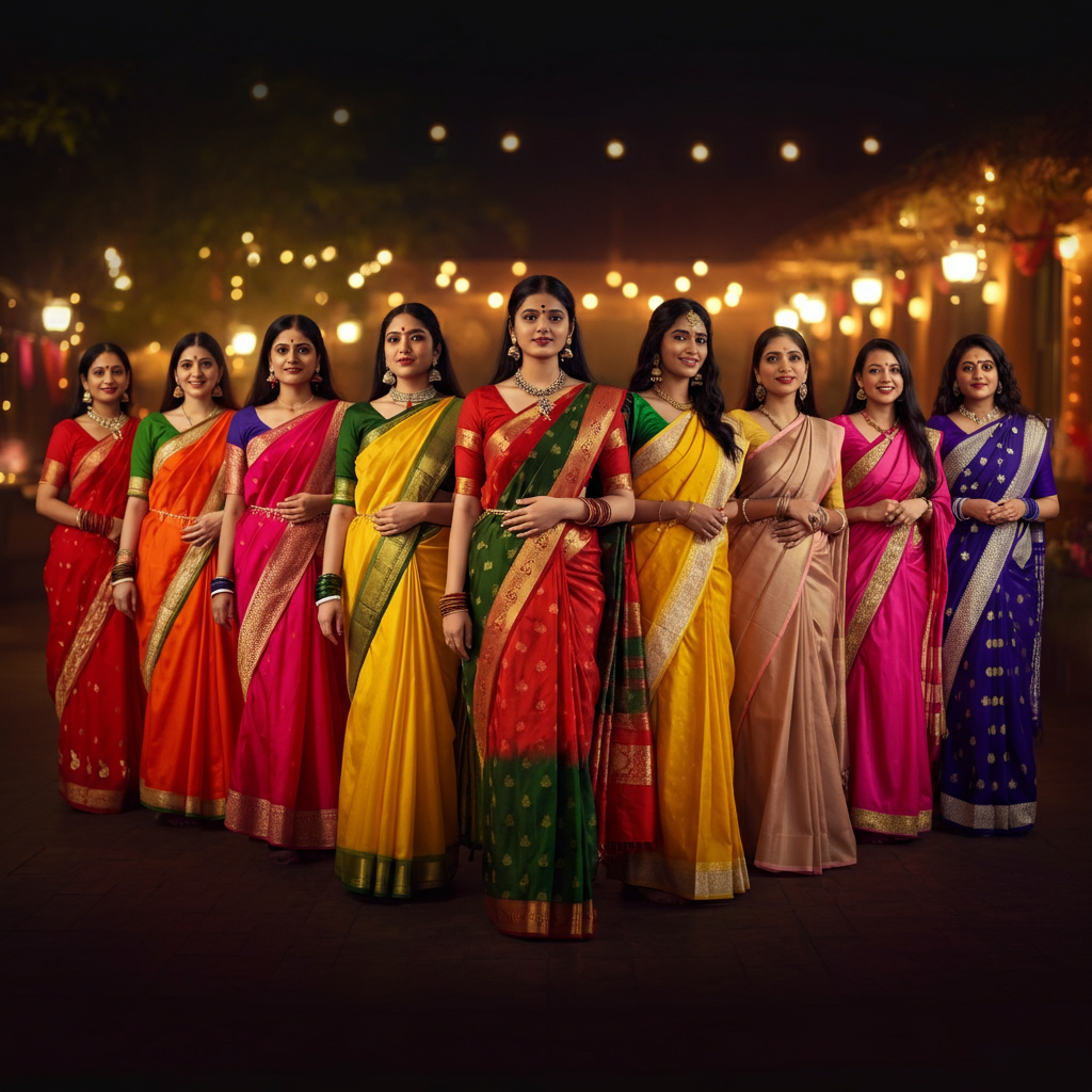 Navratri Saree Colours 2025
