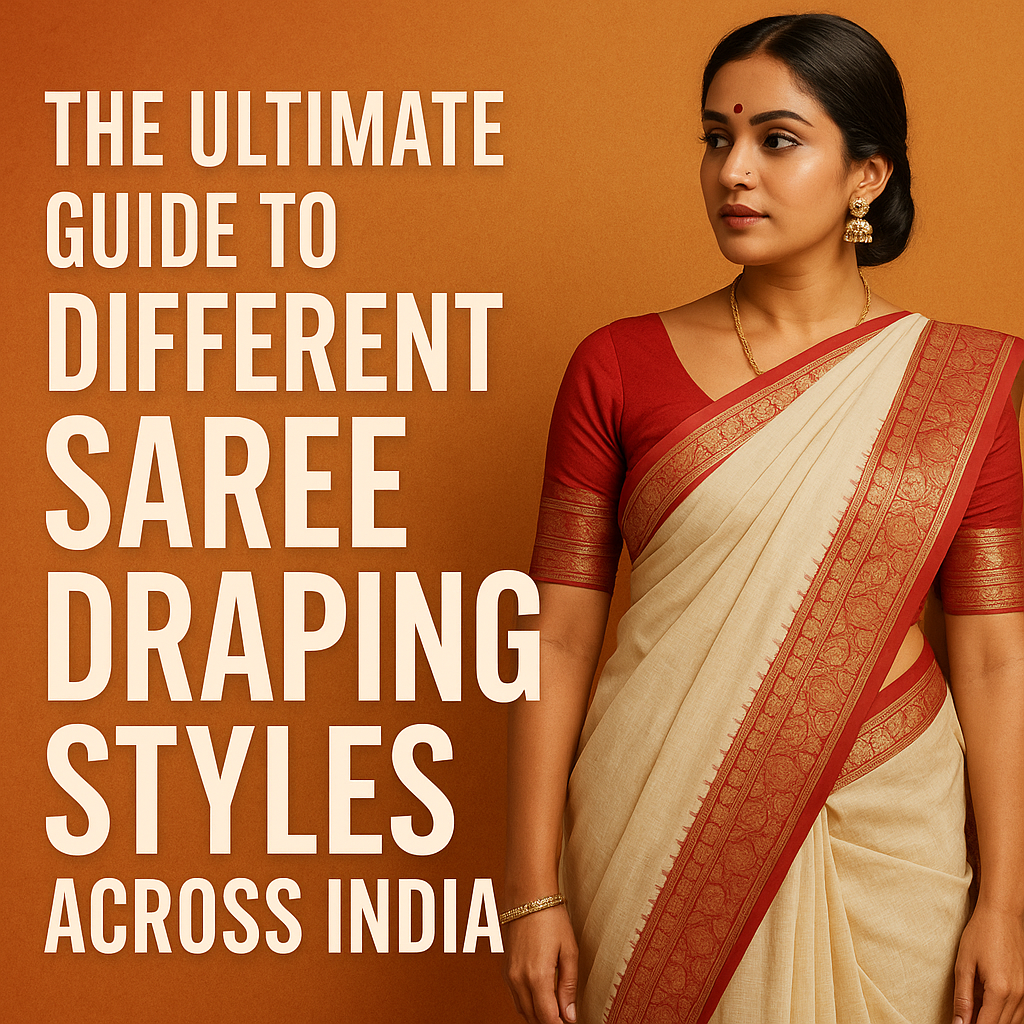 The Ultimate Guide to Different Saree Draping Styles Across India