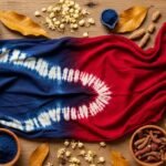 The Indo-Western Twist: Pairing Your Bagru Saree with Crop Tops, Belts, or Denim Jackets